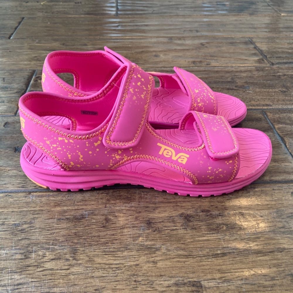 Teva Tidepool Sport Sandal Pink/Coral Womens 7 Hiking Beach Outdoors - Picture 3 of 11